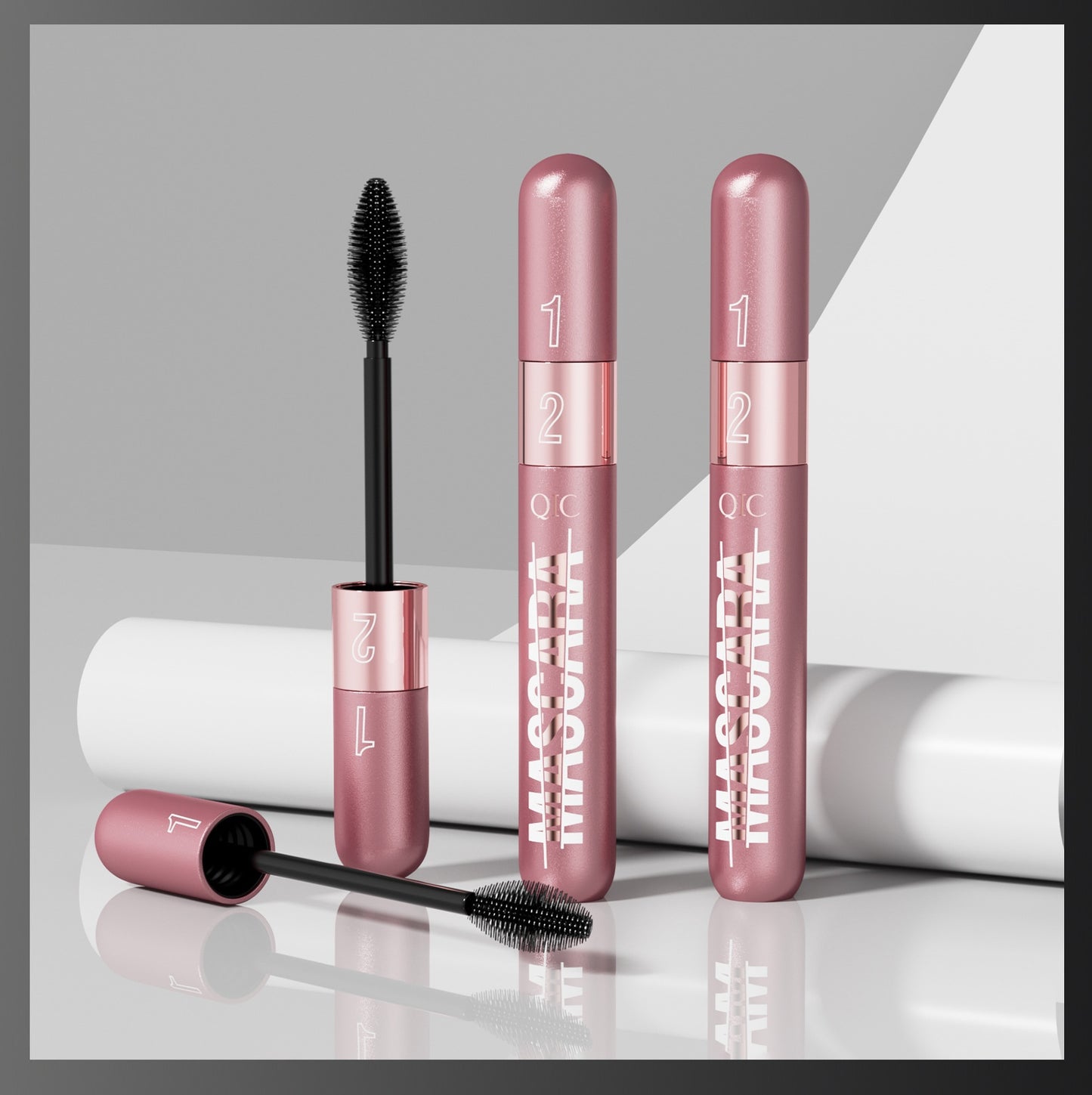 Waterproof Lengthening Curling Mascara - 9g Black Double Effect