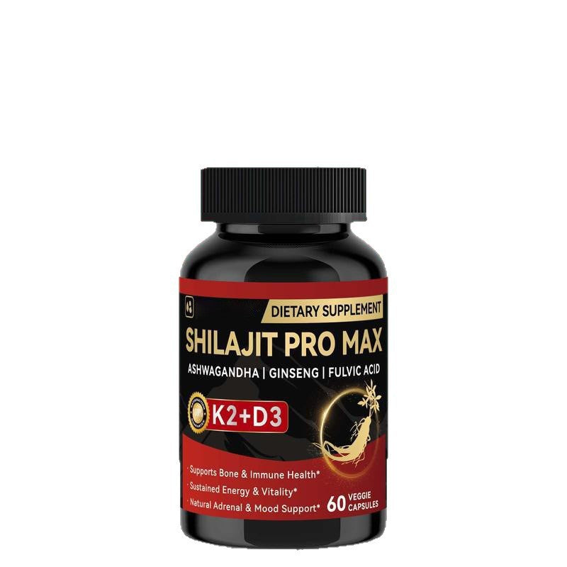 Shilajit Capsules with Vitamins for Adults