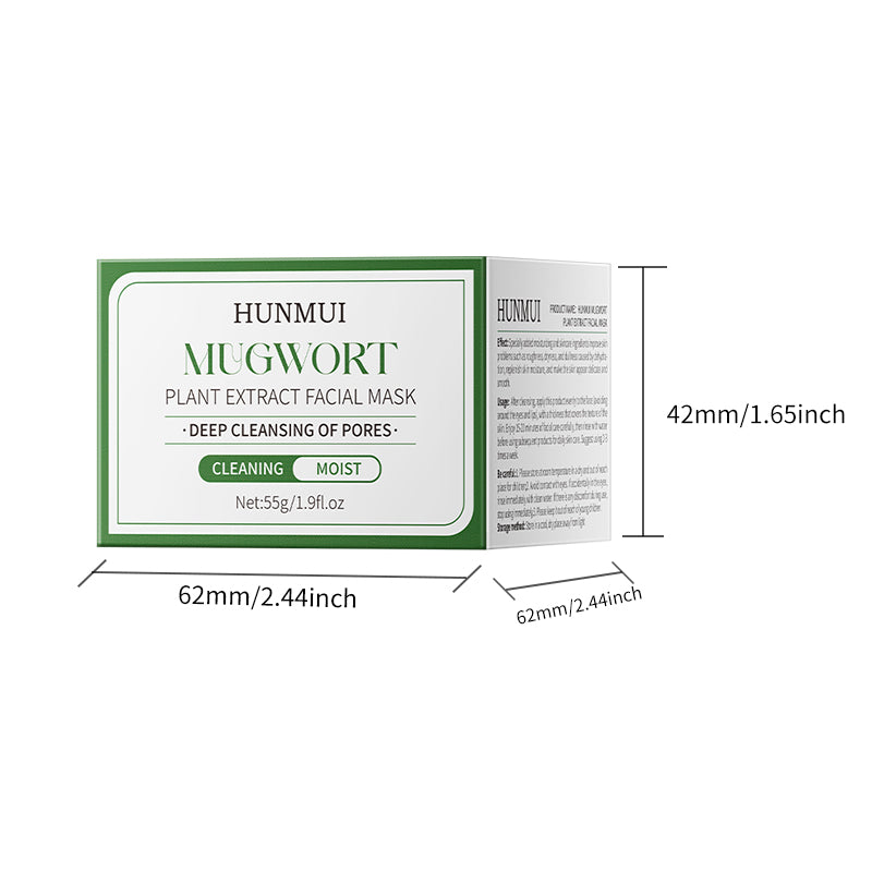 Artemisia Extract Face Mask 55g for Skin Care & Detoxification