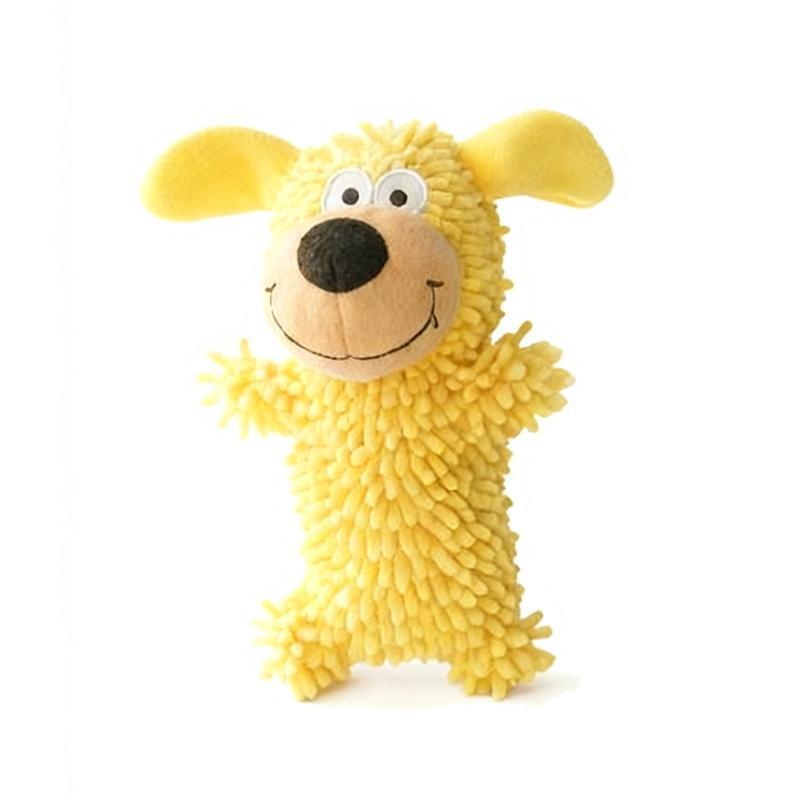 Dog Plush Toy with Oral Cleaning & Interactive Sound - Boredom Relief Pet Toy