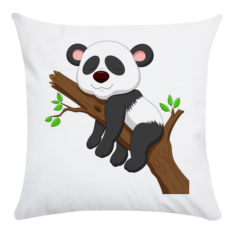 Super Soft Cotton Throw Pillow Cover - European Style Cushion Cover 45x45cm
