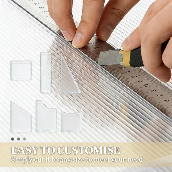 Polycarbonate Greenhouse Panels - 10 Pack, 47.2" x 23.6"