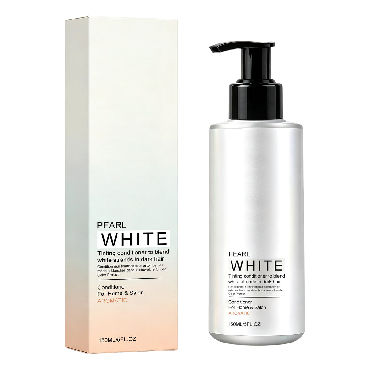 Pearl White Conditioner 150G - Hydrating Hair Care for Smooth Shine