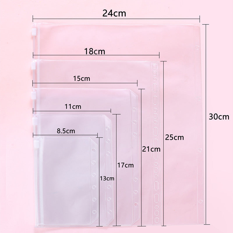 Clear Zipper Bag Organizer with Multiple Styles - Transparent PVC Storage Pouch