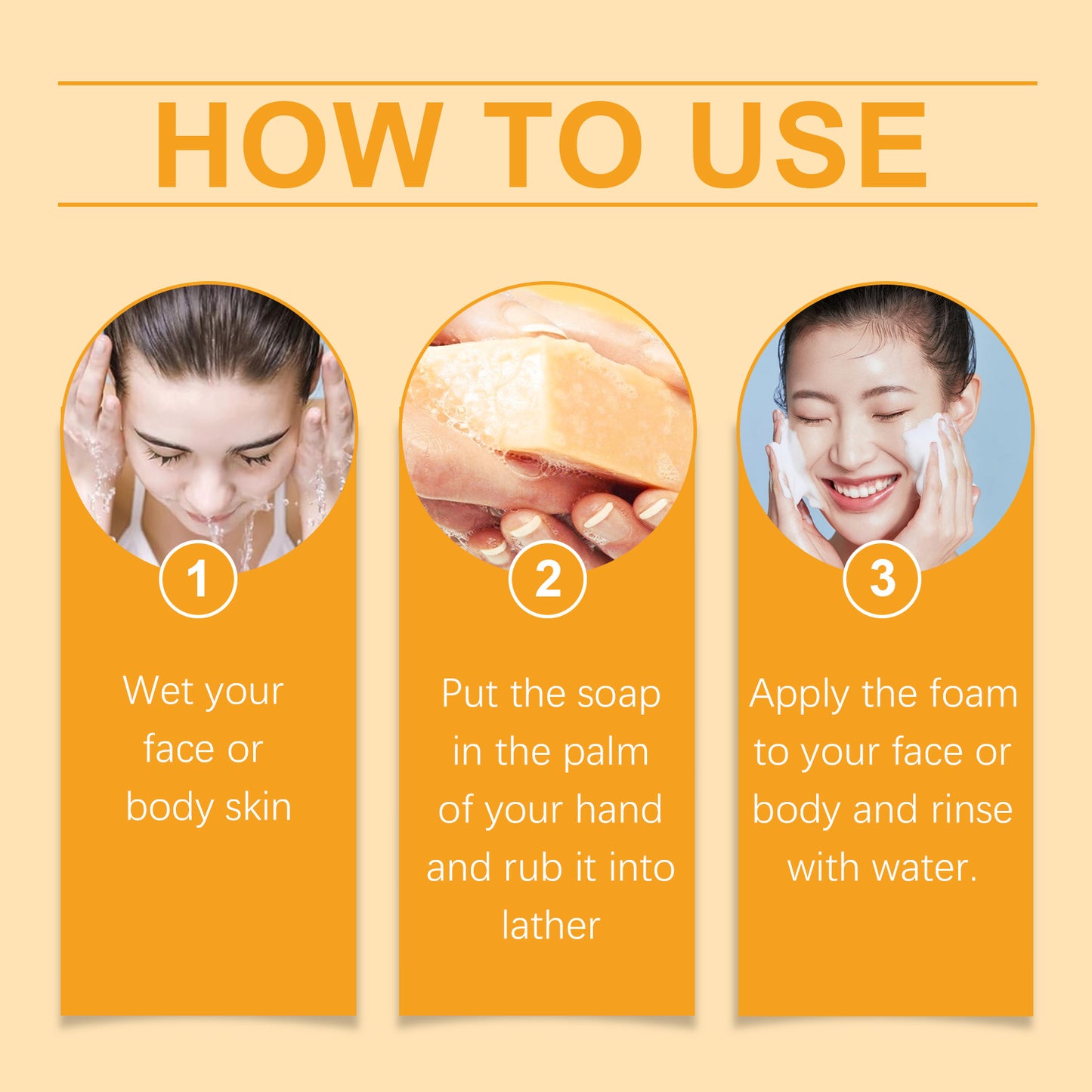 Turmeric & Kojic Acid Cleansing Soap - Moisturizing Facial & Body Care