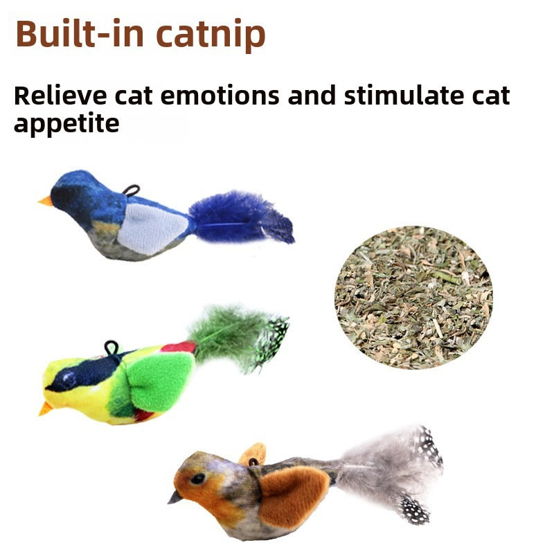 Pet Sound Bird Toy - Durable, Safe Material, Alleviates Anxiety, Random Color