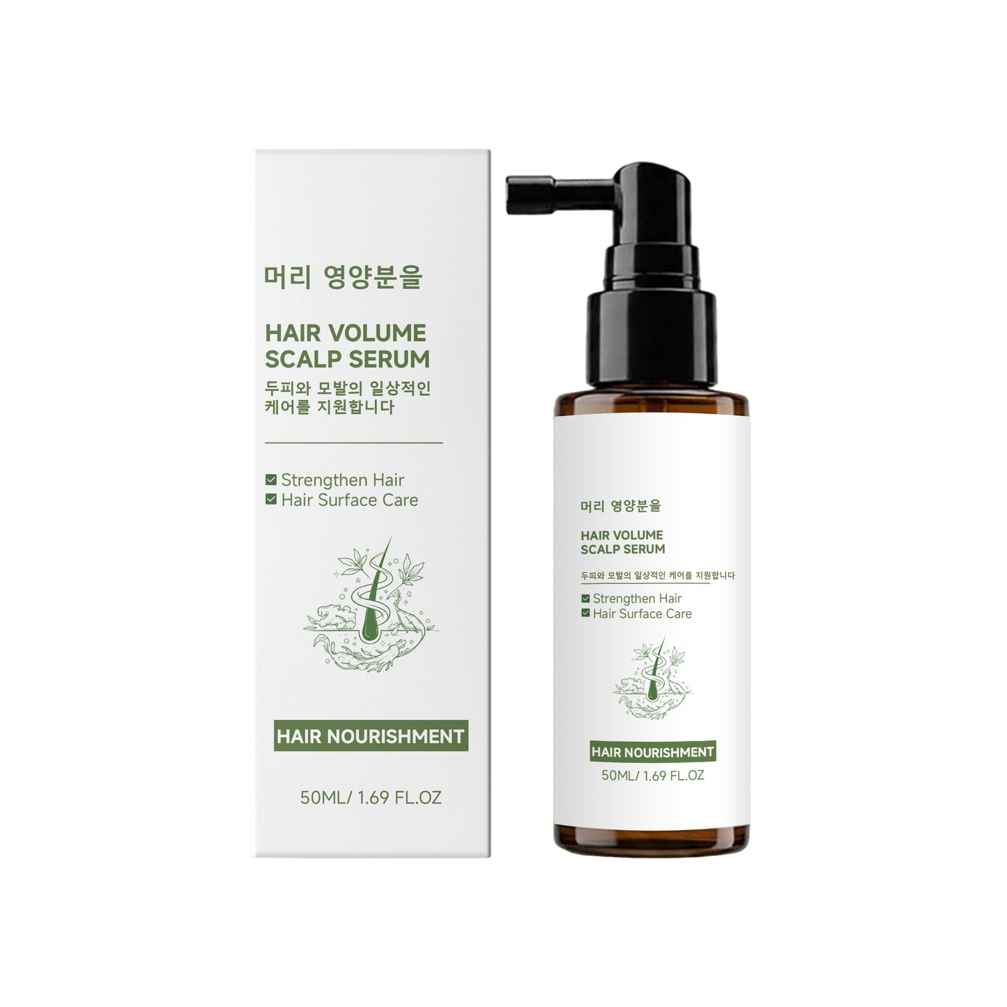 Hair Volume Scalp Serum - Nourishing Hair Growth Treatment 50ml
