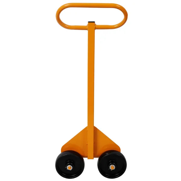 Drywall Dolly Cart with Wheels - Panel Service Cart for Moving Panels - Yellow