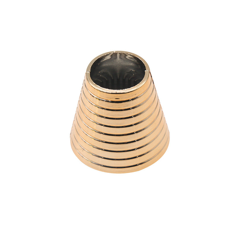 All-Match Metal Hair Tie Set - Imitation Gold, Rose Gold, Silver, Black