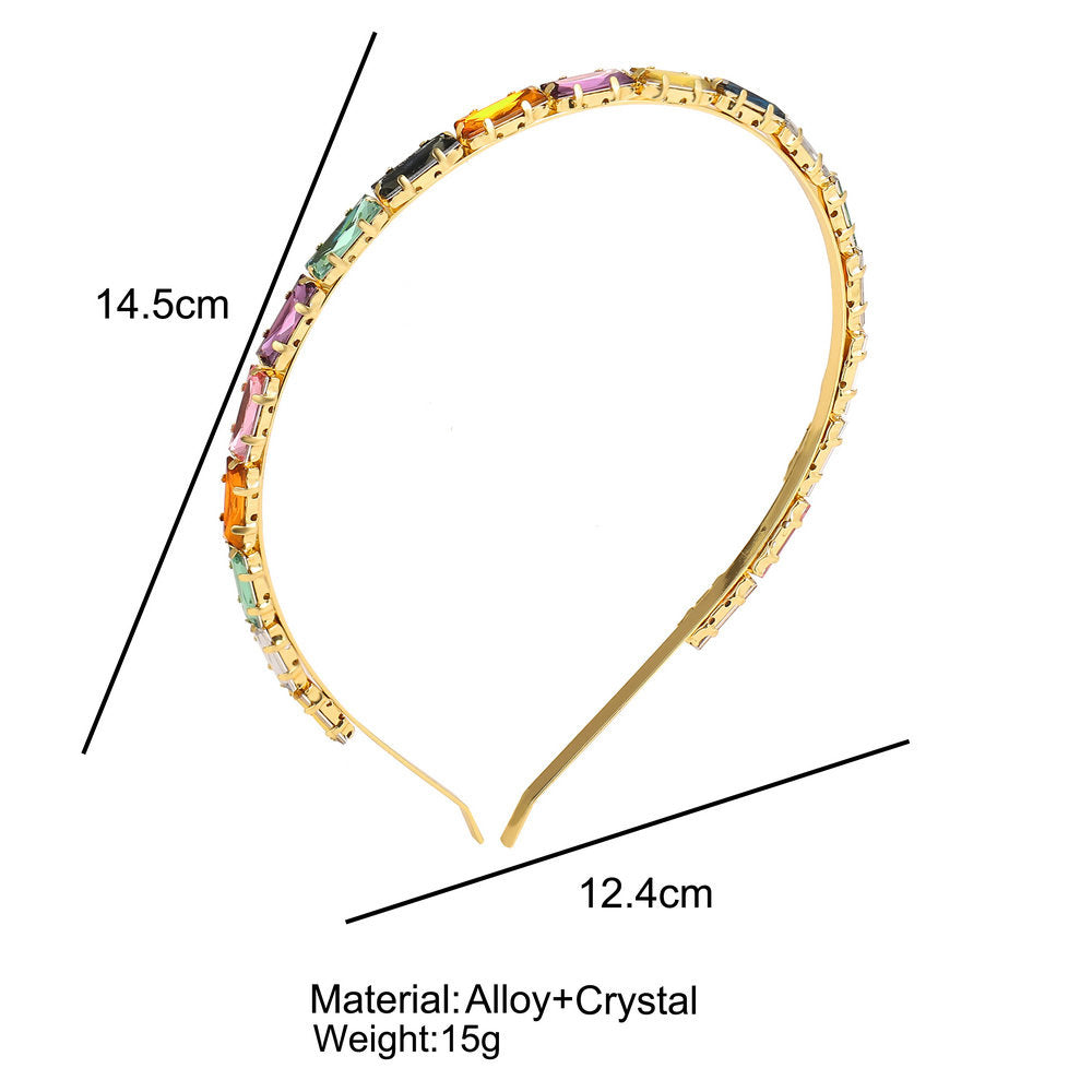 Alloy Hair Band - Colorful