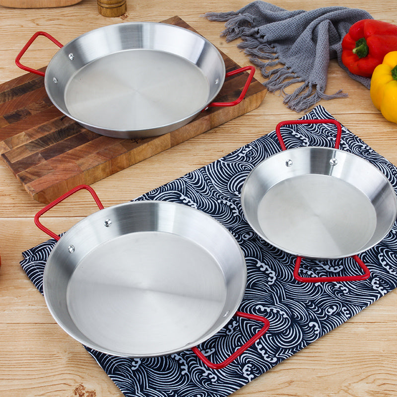 Stainless Steel Korean Fried Chicken Plate Salad Pasta Plate Kitchenware