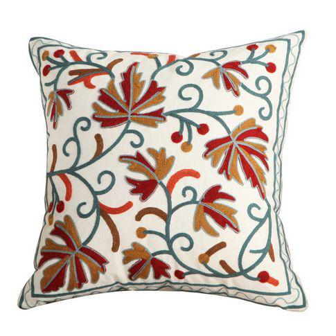 High-Quality Cotton Embroidered Pillowcase for Home Decor