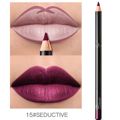 Waterproof Lip Liner Pencil Long-Lasting Non-Marking Lip Makeup