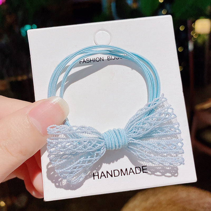 Children Hair Bowknot Rubber Band - No Hurt Hair Ties for Kids