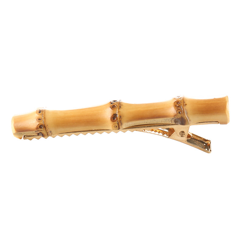 Bamboo Wood Hairpin - Brown
