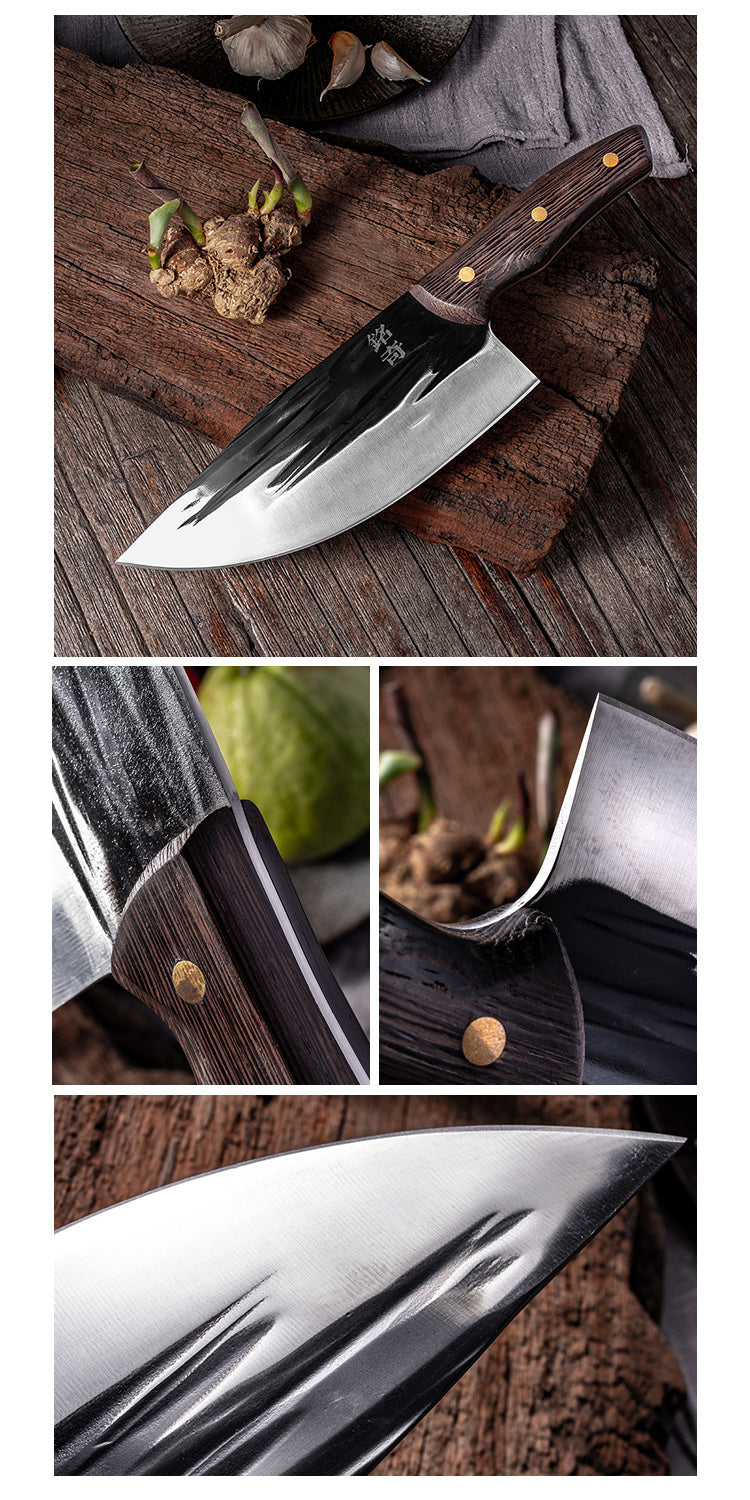 Commercial Meat & Fish Deboning Knife - Handcrafted Small Butcher Knife