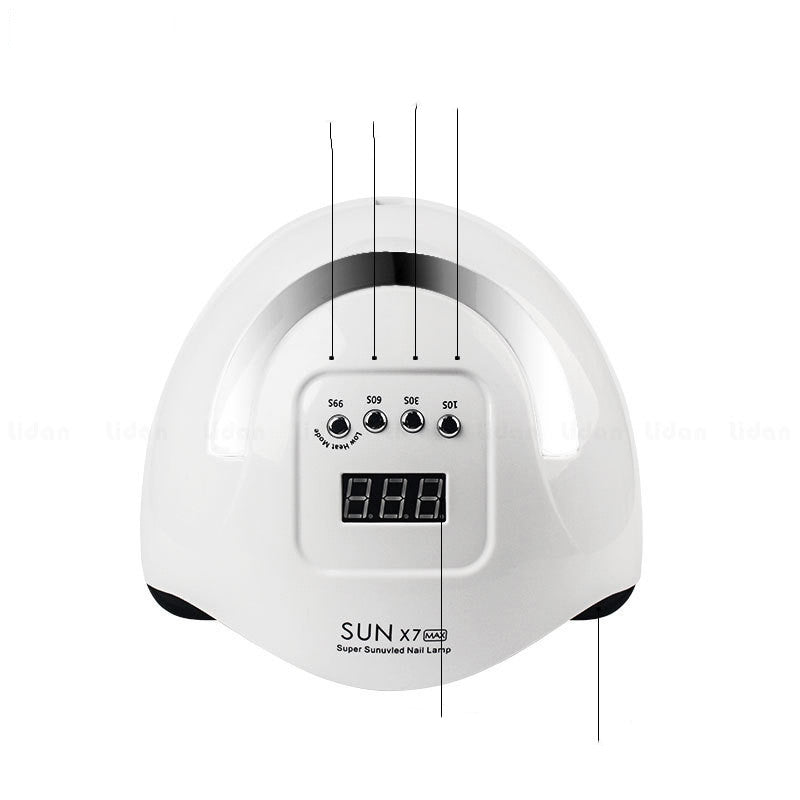 180W Professional Nail Lamp - UV/LED Gel Polish Dryer