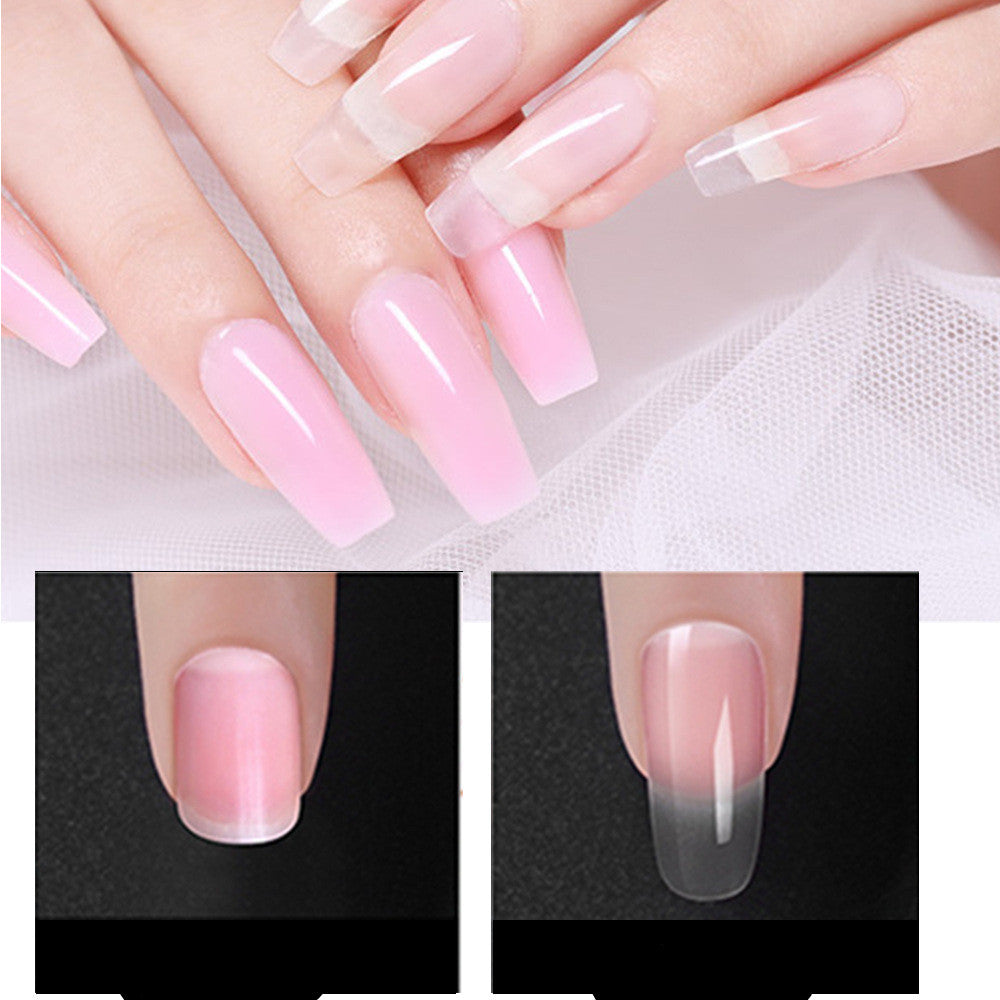 Nail Extension Gel Sheets Transparent 100 Pcs Nail Art Tool