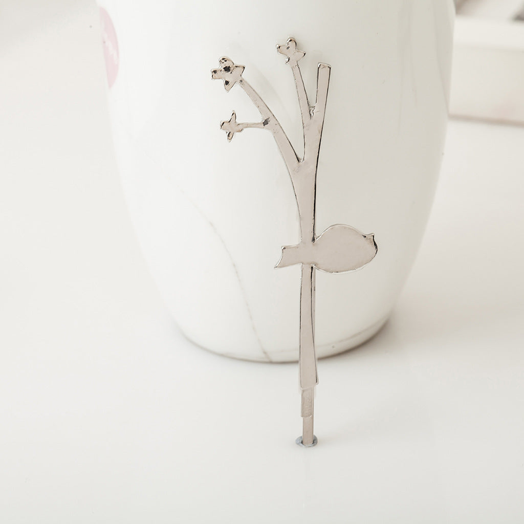 Metal Leaf Hair Clip Barrettes for Women Girls Hair Accessories Stylish Hairpin