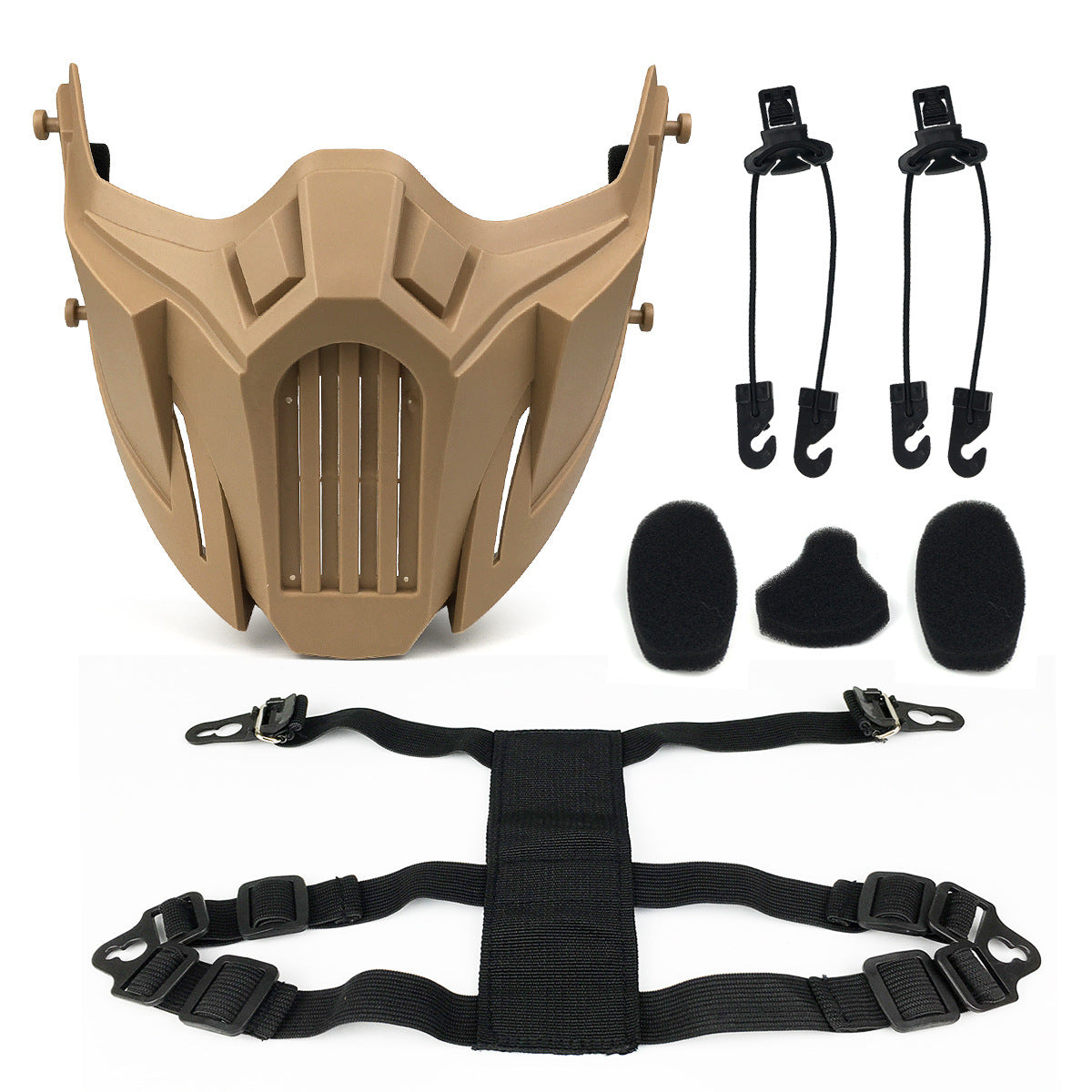 Half Face Protective Mask - Multiple Colors