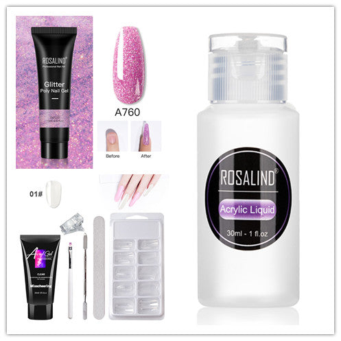 Nail Extension Glue Kit - Painless Gel Manicure Set