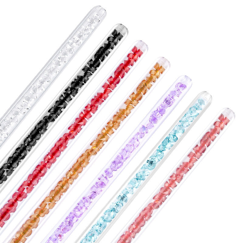 7 Sets Rhinestone Nail Art Pens