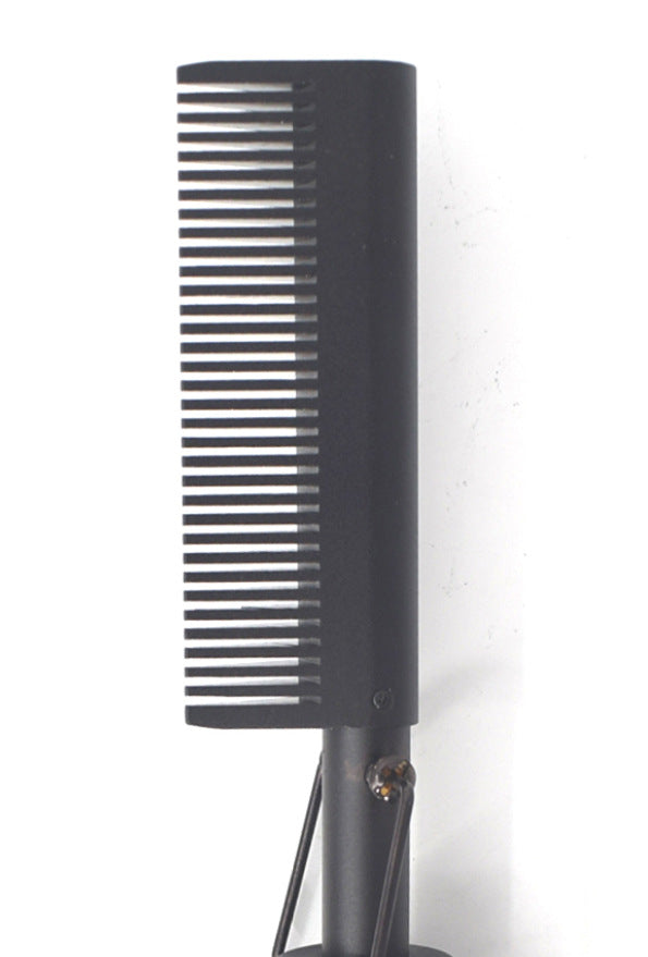 Electric Hair Straightener and Curling Comb - Wet & Dry Copper Comb