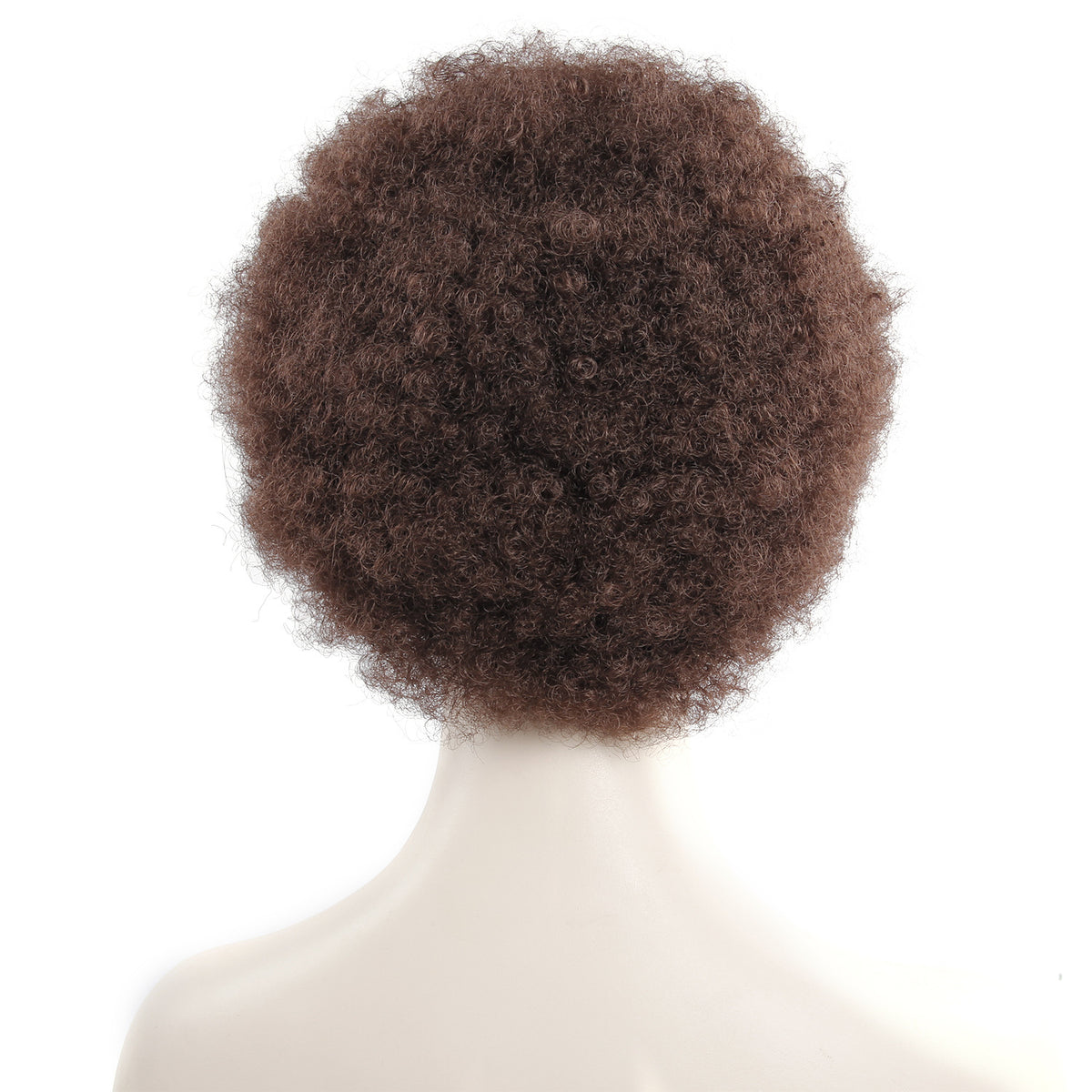 African Curly Synthetic Wig Short Exploded Headgear - Adjustable Color Options