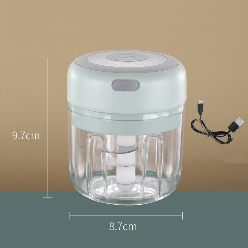 Electric Garlic Crusher and Mincer - Compact & Easy to Use Kitchen Tool