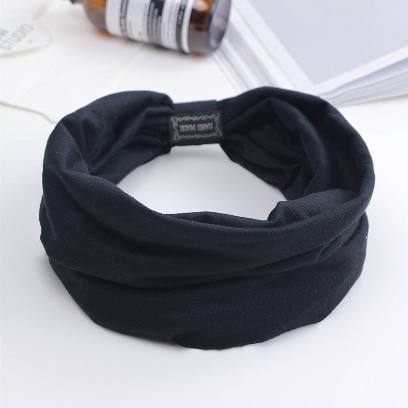 Wide-Brimmed Makeup Headband with Hairband - Hair Accessories