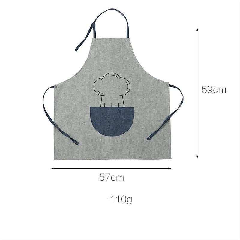 Waterproof Oil-Proof Kitchen Apron with Cartoon Japan Style - Multiple Colors