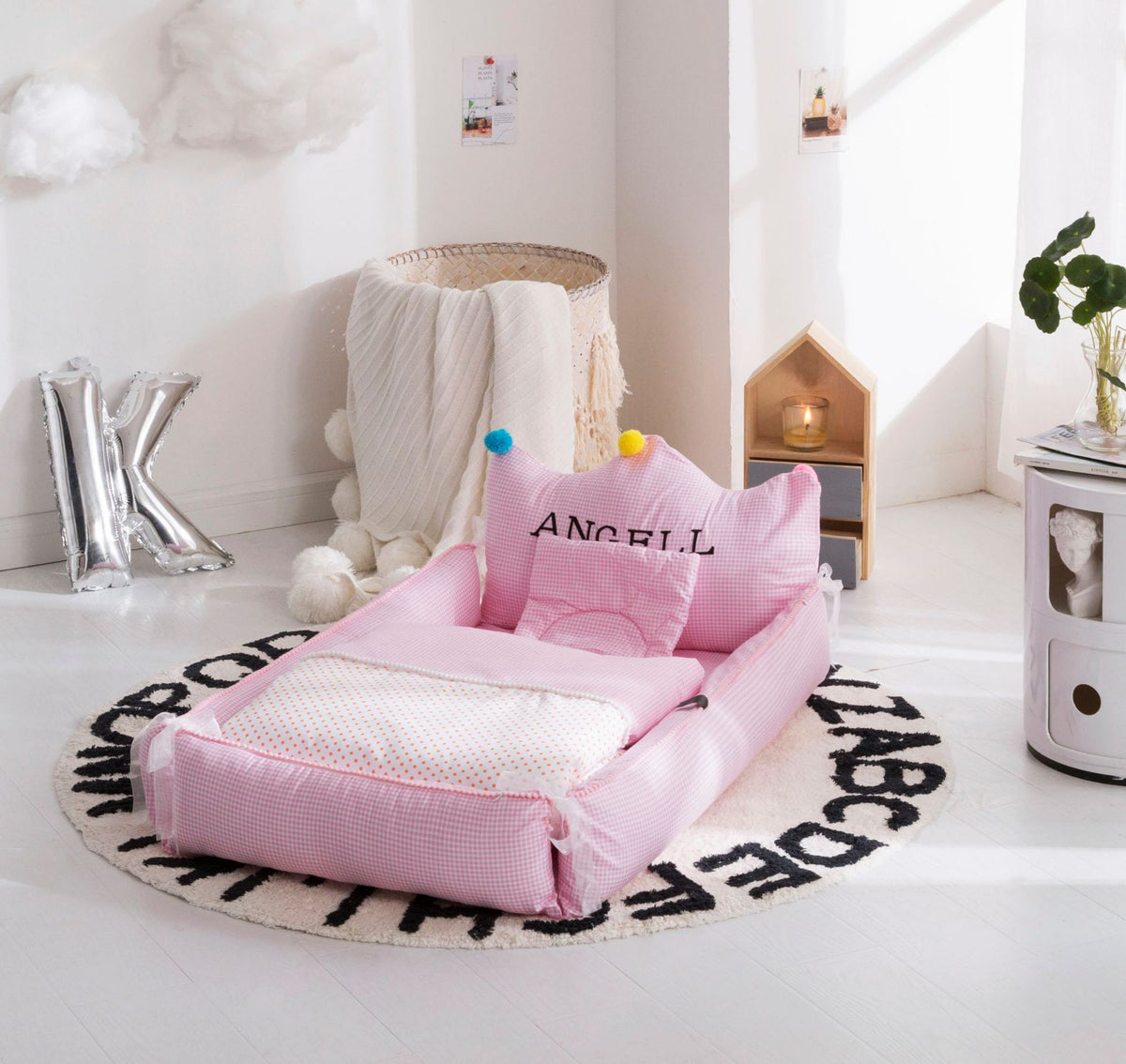 Portable Baby Bed Neonatal Uterine Bionic Crib - Washable & Adjustable Nursery