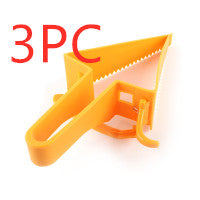 Adjustable Cake Divider Slicer - Reusable Plastic Baking Cutter for Even Cake Slices