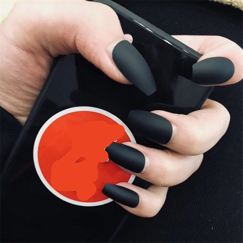 Nail Patch & Glue Type Nail Art Stickers - 24 Pieces