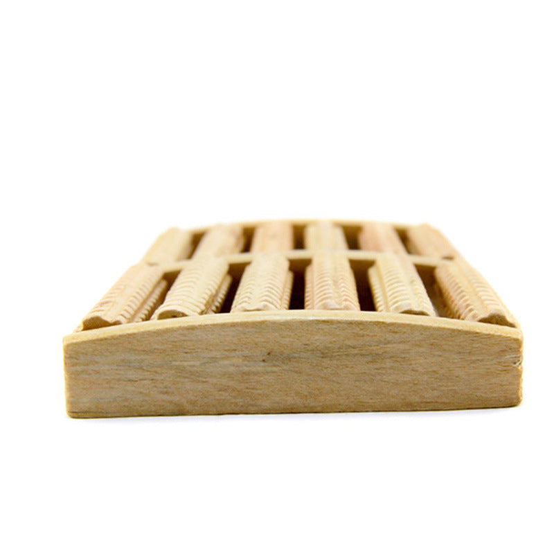 Wooden Foot Sole Massage Roller - Handheld Wooden Foot Massager for Relaxation
