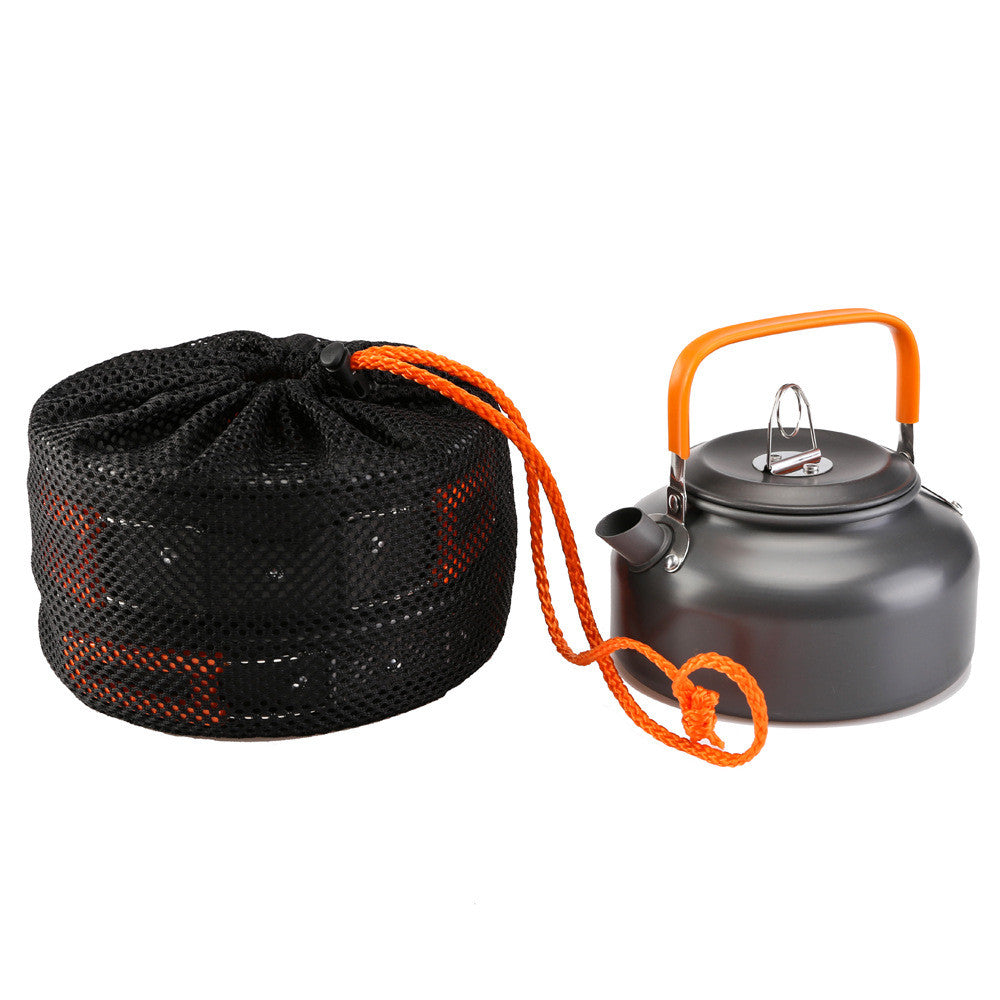 Outdoor Camping Cookware Set - Lightweight Aluminum, 2-3 Person