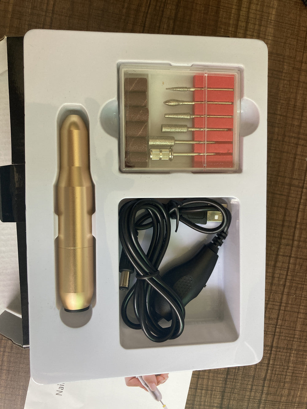 Portable Electric Nail Polisher Pen - USB Powered