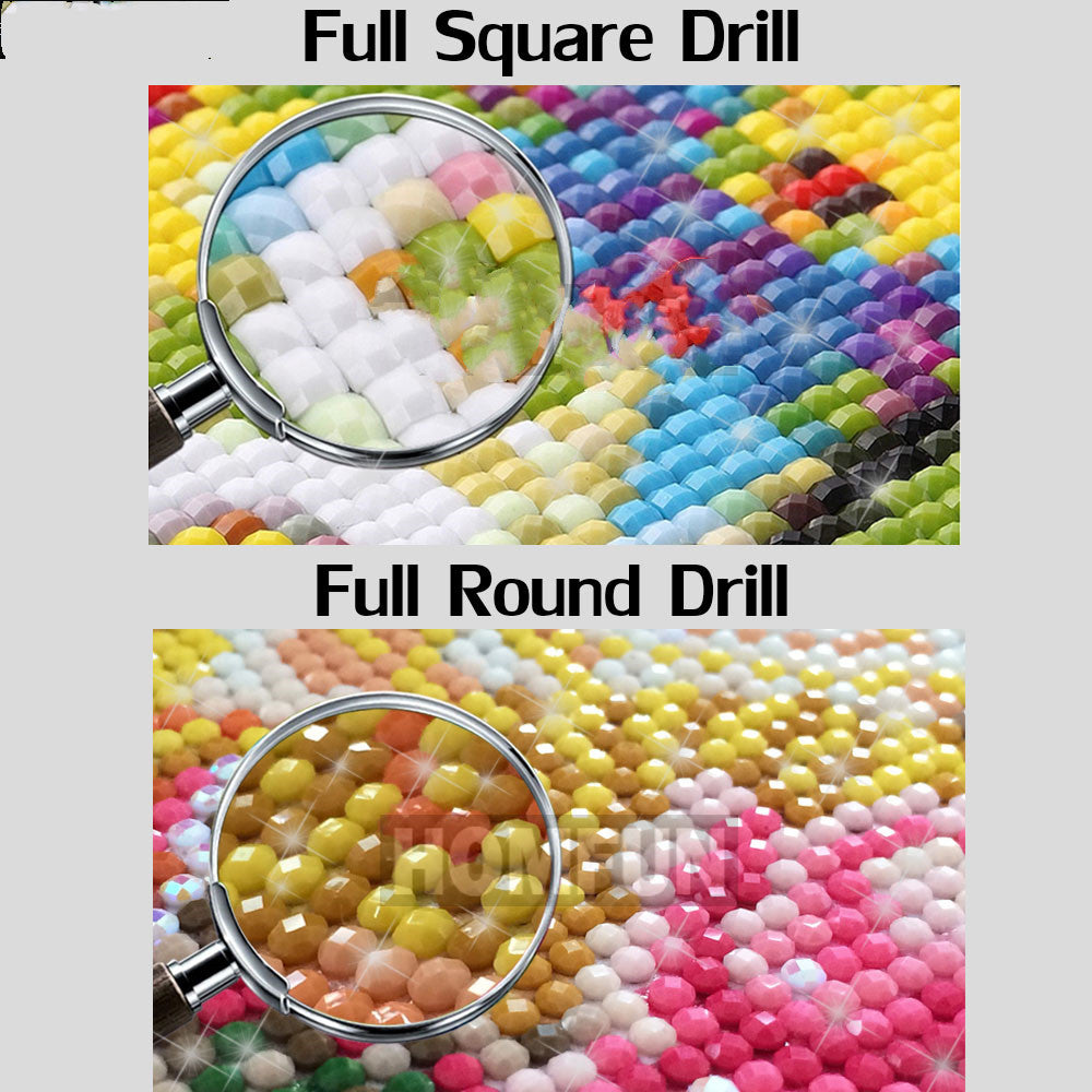 5D Cross Stitch Diamond Painting Kit Home Decor Art & Craft