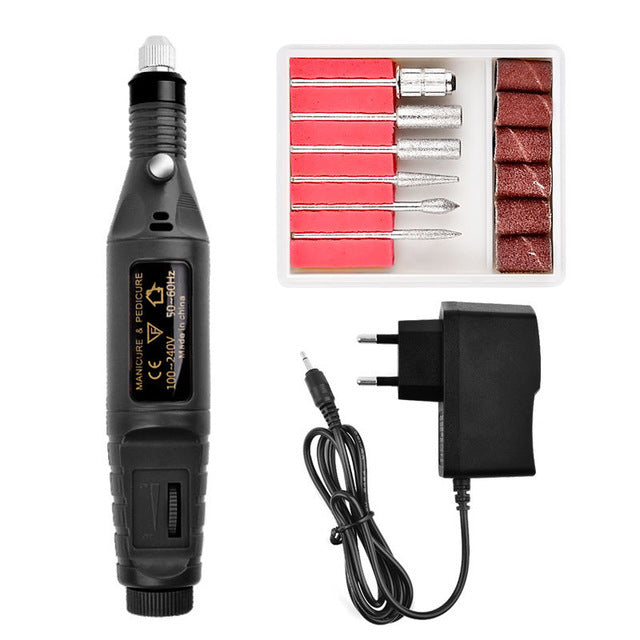Nail Polisher Machine - Electric Nail Buffer