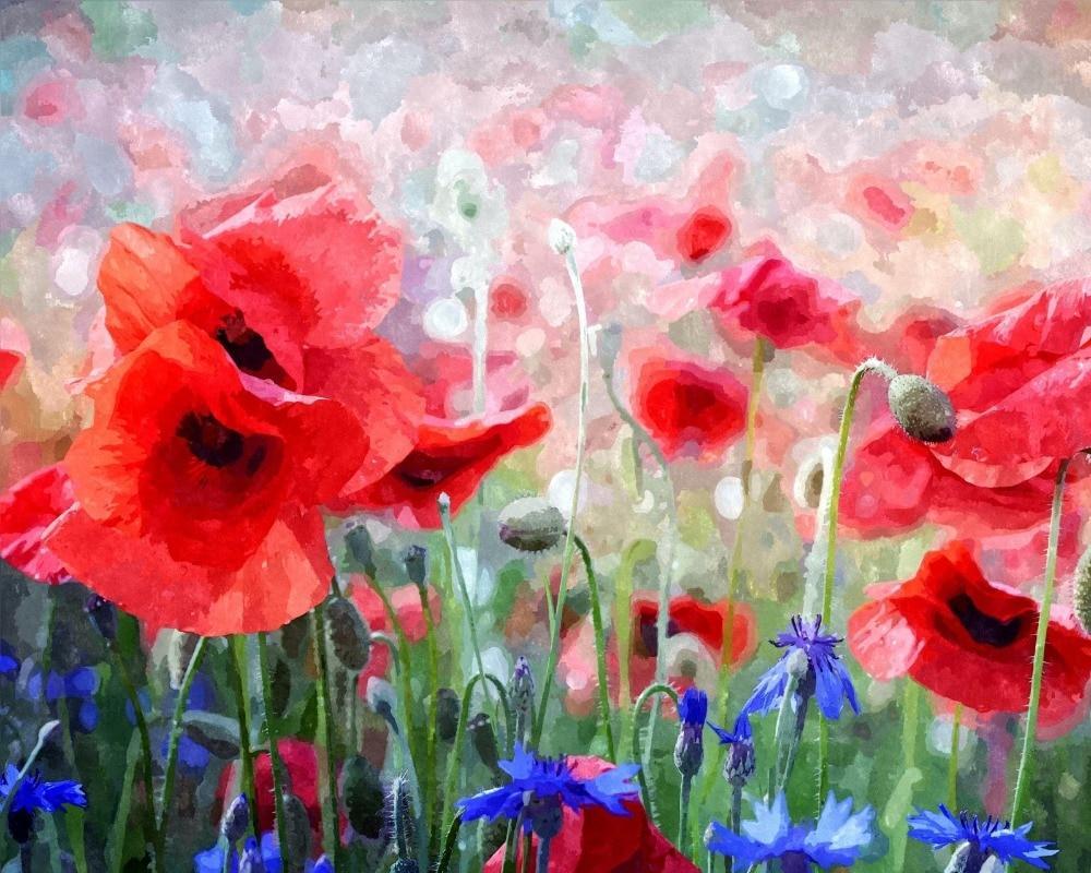 Digital Oil Painting for Home Decoration - Custom Canvas Art