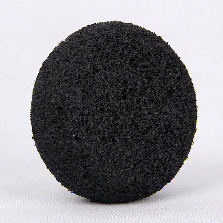 Deep Cleansing Seaweed Lanyard for Skin Exfoliation - Black