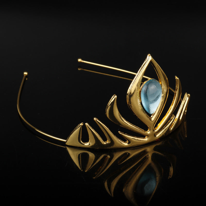 Hobbit Movie Themed Hair Accessories Headband & Hairpin Set – Gold & Silver