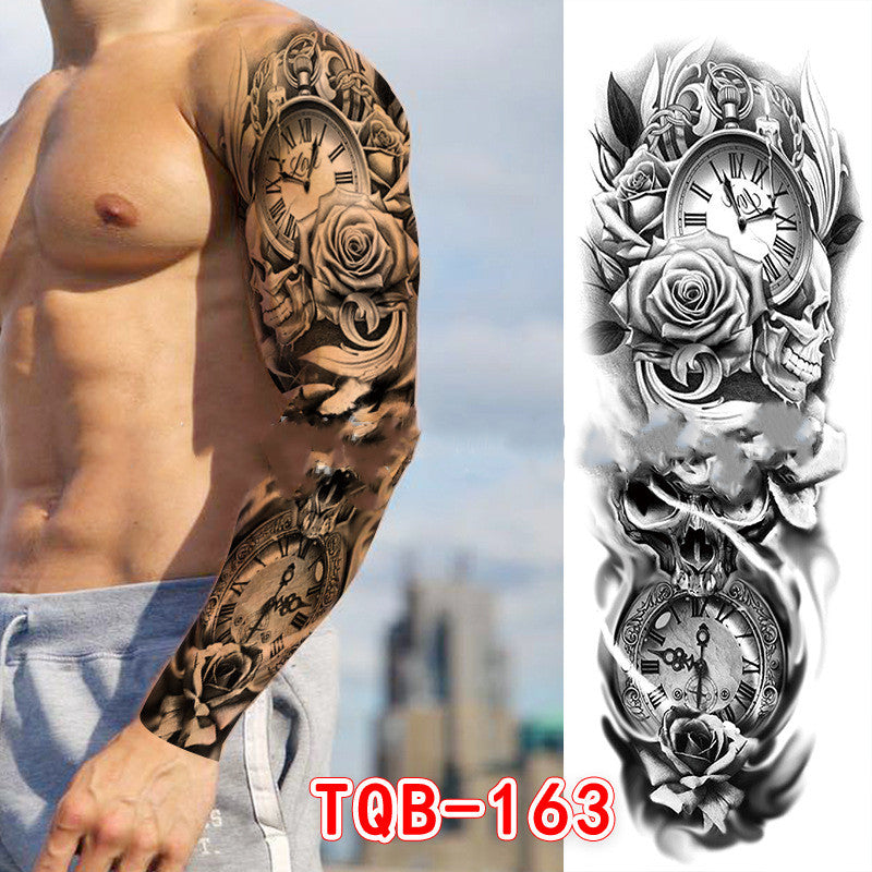 Waterproof Arm Tattoo Stickers for Men - Full Arm Body Art Decals