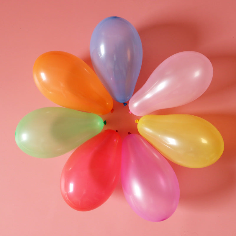 Children's Water Vapor Balloon Water Polo Decoration - 500 Latex Balloons