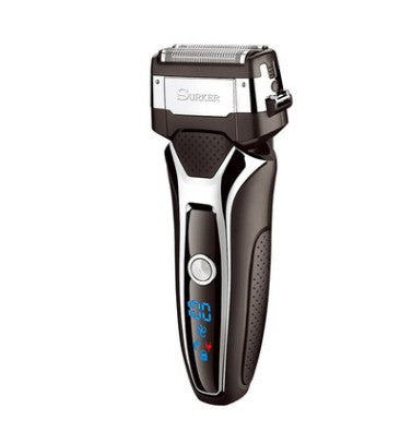 LCD Digital Electric Razor Rechargeable Shaver