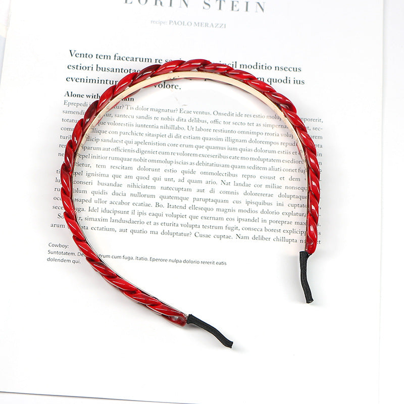 Chain Resin Headband, Multiple Colors