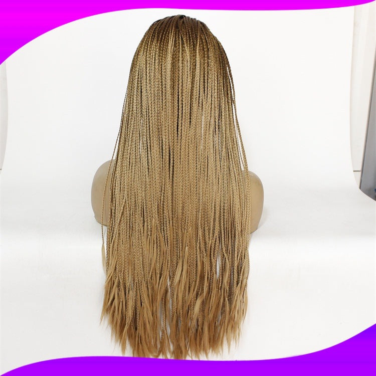 High Temperature Silk Wigs for Women - Long Straight Synthetic Hair with Lace Front - Multiple Sizes
