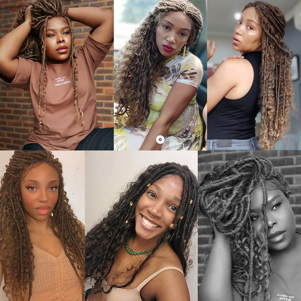 European & American Fashion Wigs for Women - Natural Human Hair, Black