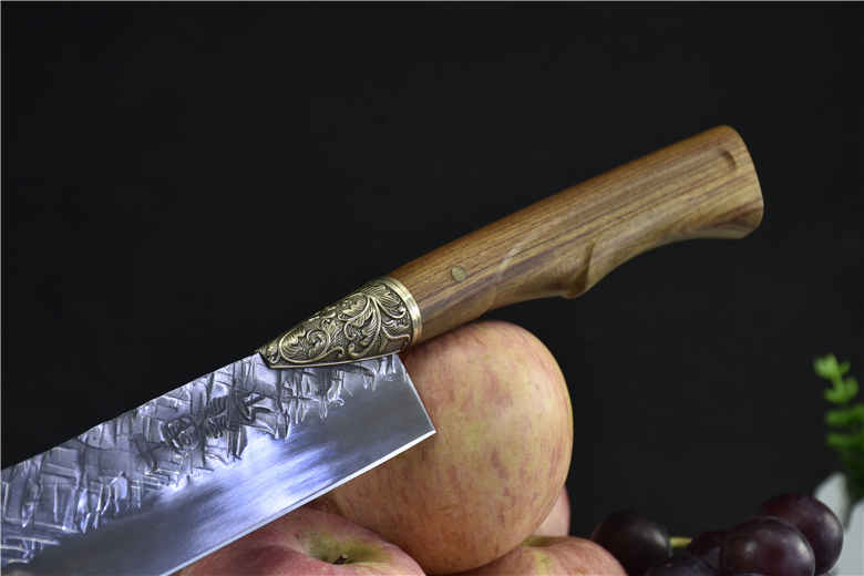 Kitchen Sashimi Knife - 43cm Full Length, 28cm Blade, Rosewood Handle