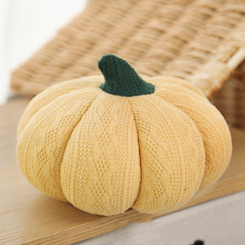 Round Plush Pillow with Silk Appearance - Home Decor Cushion